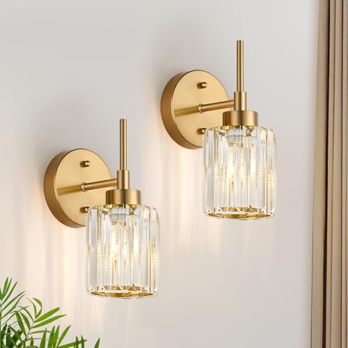 Modern Crystal Bathroom Vanity Light