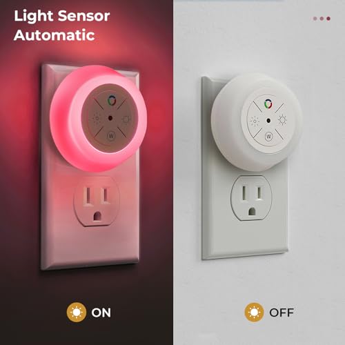 Night Lights Plug Into Wall with 12 (4 Count)