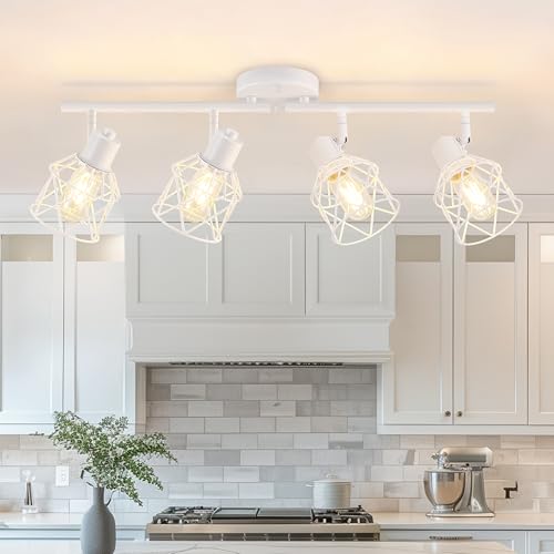 4 Lights Kitchen Light Fixtures Ceiling Mount
