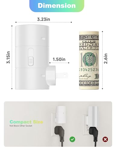 Led Night Light Plug into Wall (2 Count)