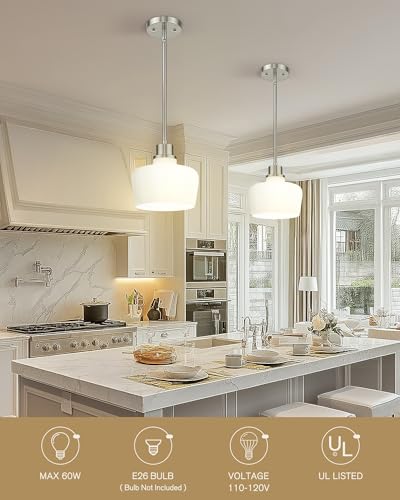 Brushed Nickel Pendant Light Fixtures