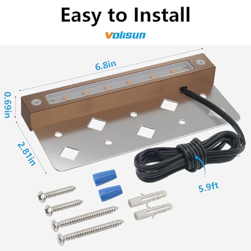 7 Inch Retaining Wall Lights (12 Count)