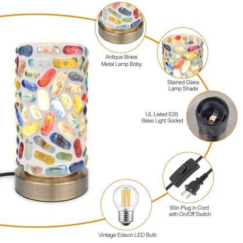 Handmade Turkish Mosaic Table Lamp