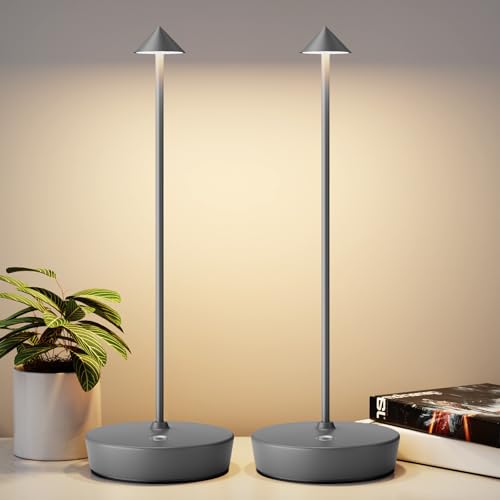 2Pack Rechargeable Cordless Table Lamp (2 Count)