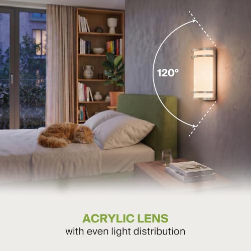Indoor LED Wall Sconce Lights (2 Count)