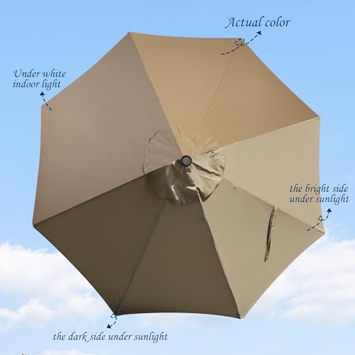 9ft Patio Umbrella Replacement Canopy