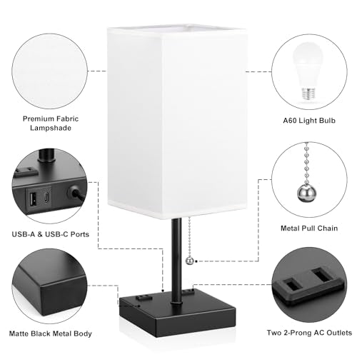 Bedside Lamp for Bedroom