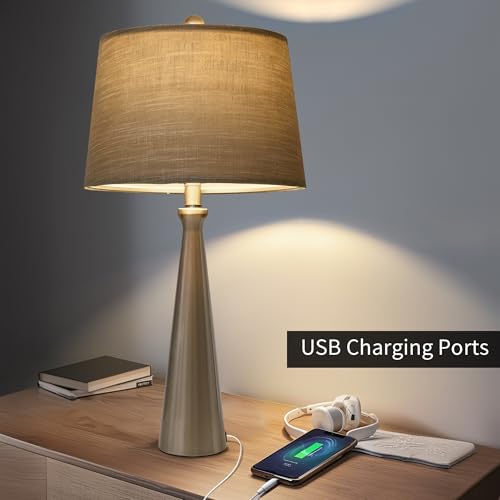 25.75" Table Lamps Set of 2 for Living Room Bedroom (2 Count)