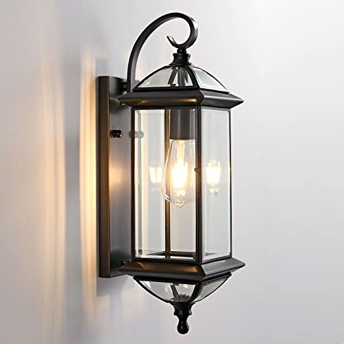 Copper Outdoor Wall Lights 20" H Exterior Light Fixture Oil Rubbed Bronze Anti