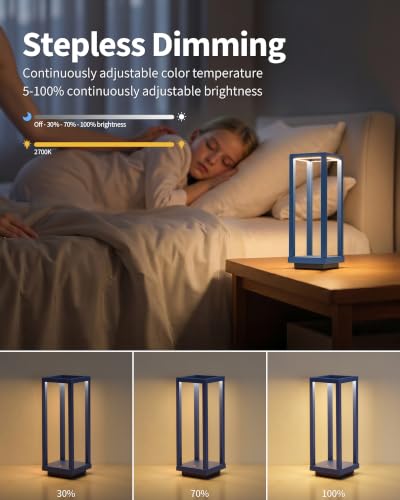 Cordless Waterproof Table Lamps Set of 2 (2 Count)