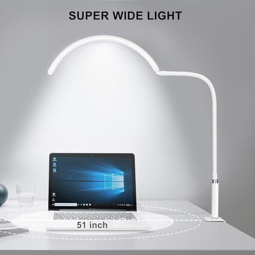 Professional Half Moon LED Desk Light for Nail Techs & Artists