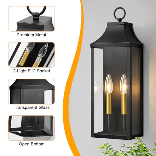 18" Large Outdoor Wall Light
