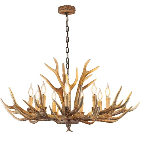 Rustic Antler Chandelier Lighting