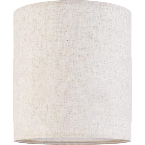 Small Drum Lamp Shades Oatmeal Linen Set of 2 Mini (2 Count)