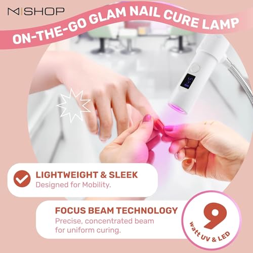 GlamCure GO Nail Flash Cure Lamp