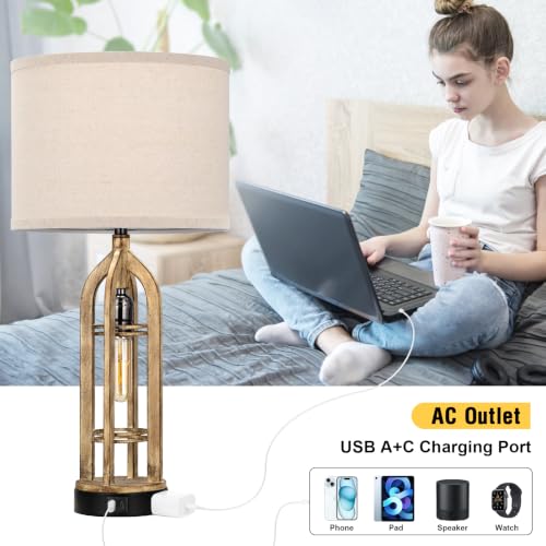 Table Lamps for Living Room (2 Count)