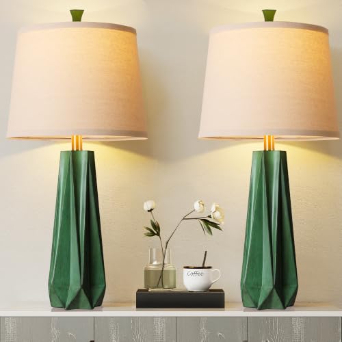 27" Resin Table Lamp Set of 2 (2 Count)
