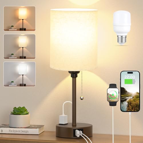 Small Bedside Table Lamp for Bedroom