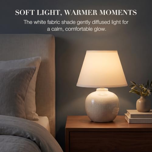 Small White Empire Lamp Shade for Table Lamp