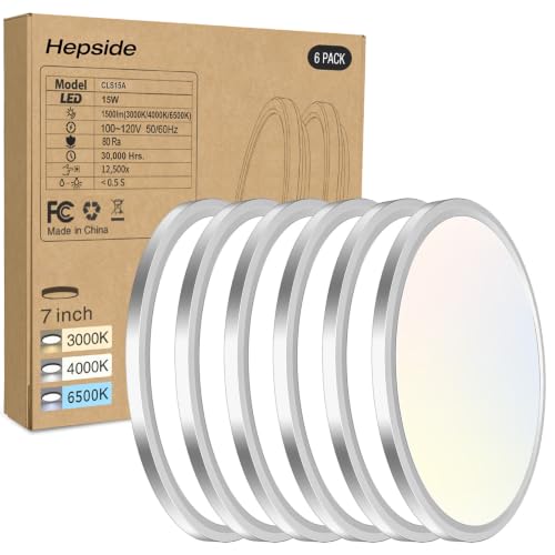 6PACK LED Flush Mount Ceiling Light (6 Count)