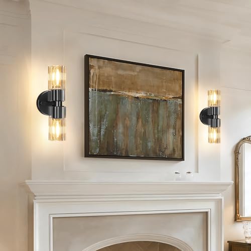 Crystal Wall Sconces Set of Two (2 Count)