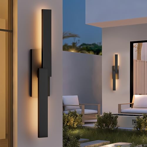 31.5" Aluminum Long Outdoor Wall Lights