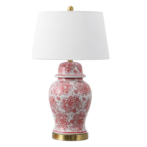 Ellis Chinoiserie Ginger Jar Table Lamp 29.5"