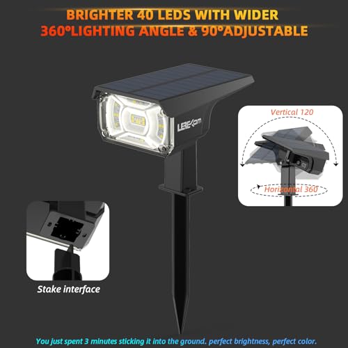 Solar Halloween Lights Outdoor Halloween Decorations Outdoor 2 Pack (2 Count)