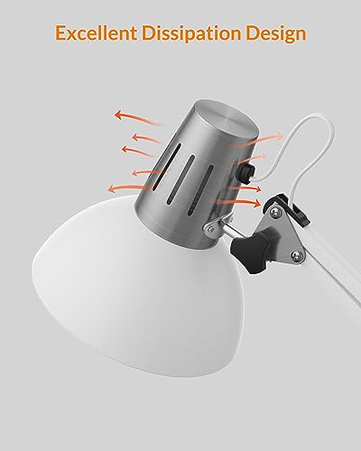 Metal Adjustable Desk Lamp with Clamp