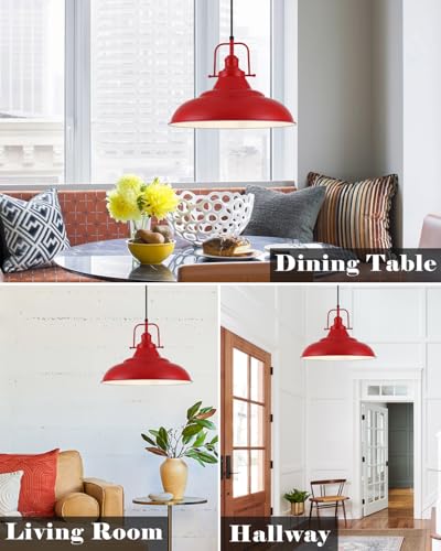 Red Pendant Light