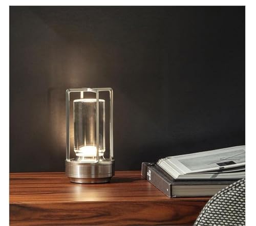 Rechargeable Cordless Small Metal Table Lamp