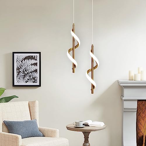 Gold Pendant Light