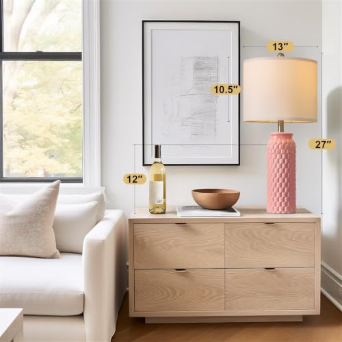 27" Ceramic Table Lamps Set of 2 (2 Count)