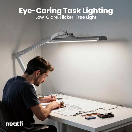 Ultra 3 500 Lumens LED Desk Lamp with Clamp