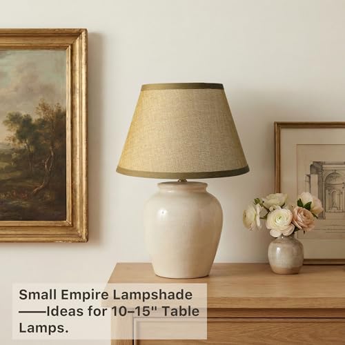 Brown Empire Lamp Shades Set of 2 (2 Count)