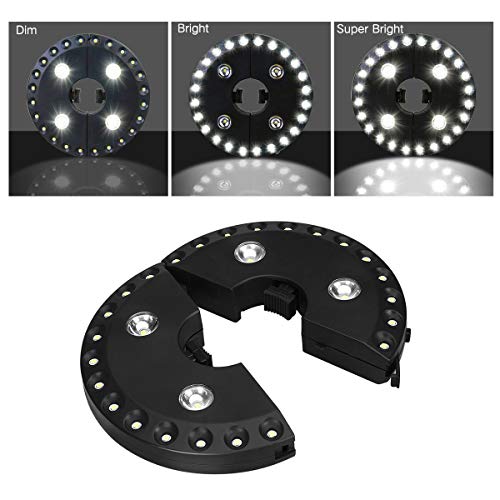 Patio Umbrella Light Rechargeable Umbrella Lights