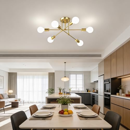 Modern Sputnik Chandelier Ceiling Light Fixtures