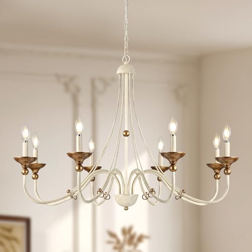 37.4" Large French Country Chandelier
