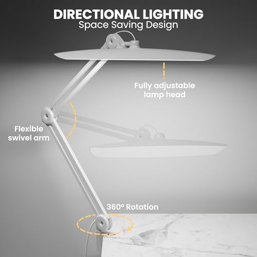 3000 Lumens Adjustable LED Desk Lamp & Task Lamp