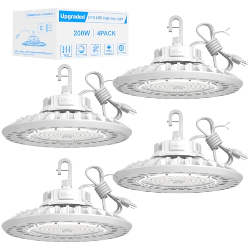 200W UFO LED High Bay Light 0 (4 Count)