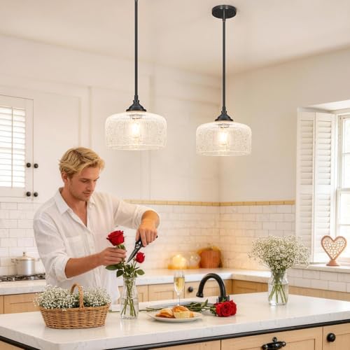 Black Vintage Pendant Lights Kitchen Island