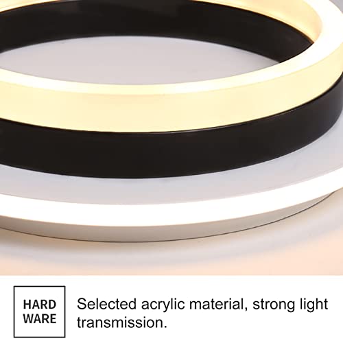 Round Modern LED Flush Mount Ceiling Lamp