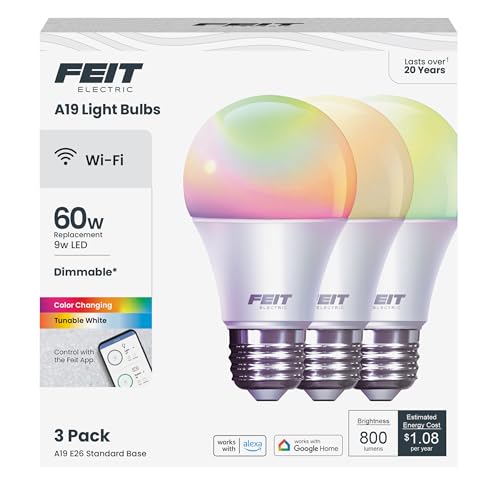 Smart Light Bulbs (3 Count)