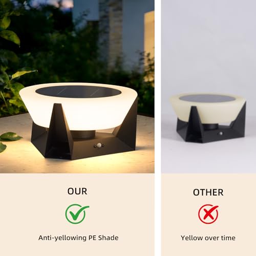 11.02" Solar Post Lights