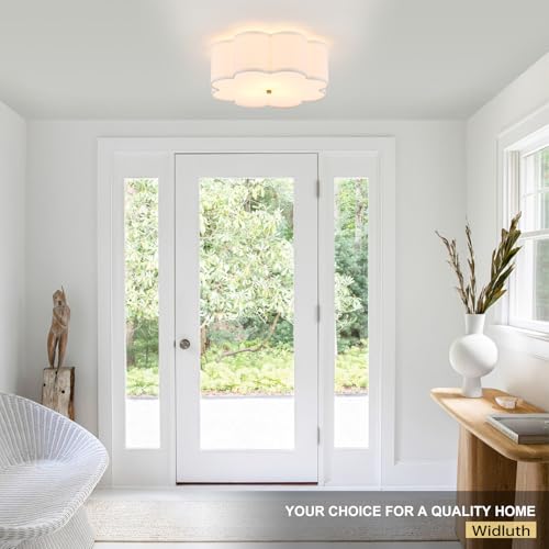 17.72" Gold Drum Ceiling Light