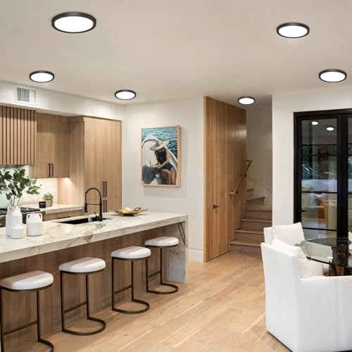 2PACK LED Flush Mount Ceiling Light Fixture (2 Count)