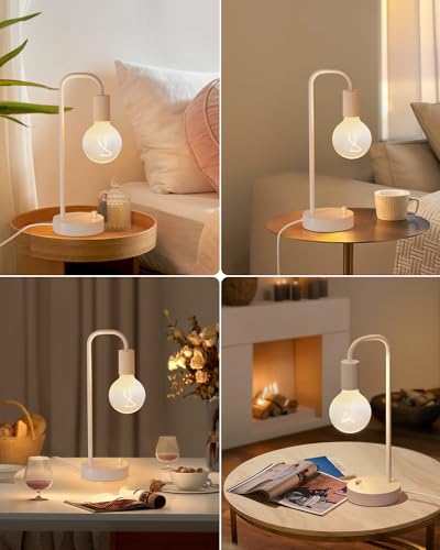 Industrial Small Table Lamp for Bedroom