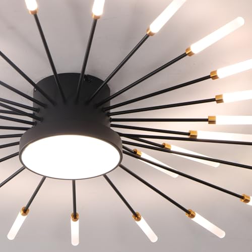 41.3 Inch Modern LED Flush Mount Ceiling Light