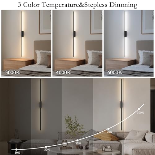 39.4In Battery Operated Wall Sconces Set of Two (2 Count)
