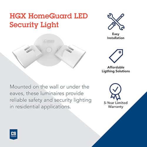 HomeGuard 2 Light LED Outdoor Flood Lights